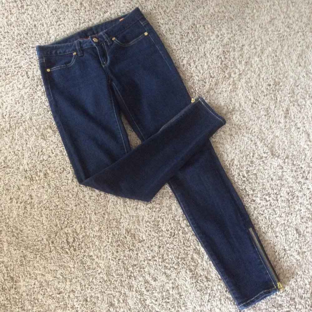 Tory Burch Dark Wash Jeans, Sz 24